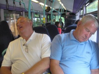 On the way to the MCG, at the MCG and on the way home