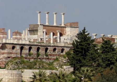 Temple of Artemis at Ephesus - A work earlier in Croesus' reign but fallen into disrepair