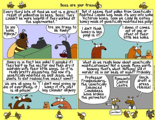 First Dog Monsanto Bees