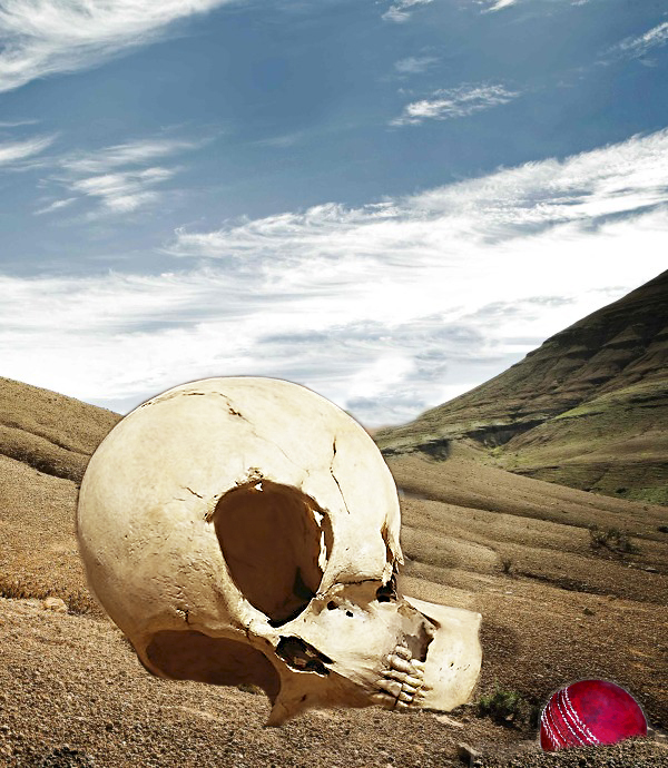 Evidence of Aliens playing at Cricket