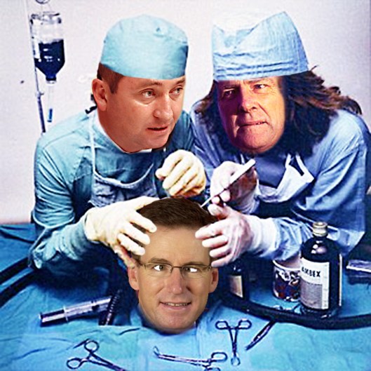 RightWingBrainSurgeons The Larry, Mo and Curly Joe of Australian Politics