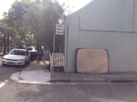 Another beached mattress