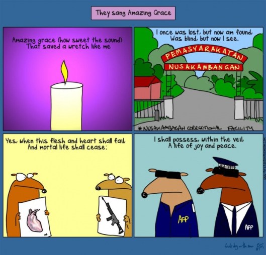 Peace and Love to First Dog on the Moon - Cartoonist extraordinaire at Guardian Australia.