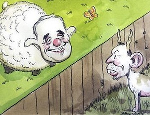 Cartoon by John Shakespeare
